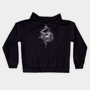 Snake and Wild Roses Kids Hoodie